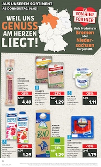 Sahne im Kaufland Prospekt "Aktuelle Angebote" mit 56 Seiten (Bremen)