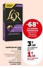 Capsules de cafe - L'OR - U Express à Vienne Capsules de cafe - L'OR en promo chez U Express Vienne à 1,18 €