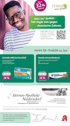 mea - meine apotheke Prospekt für Aurachtal mit 4 Seiten mea - meine apotheke Prospekt für Aurachtal: "Unsere Juni-Angebote", 4 Seiten, 01.06.2026 - 30.06.2026