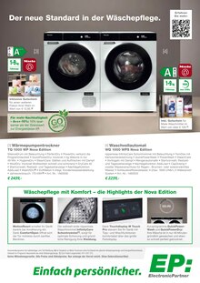 Trockner im EP: Prospekt "MIELE HAUSGERÄTE -effizient und langlebig-" mit 12 Seiten (Mannheim)