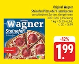 Steinofen Pizza Salami bei EDEKA im Lohr Prospekt für 1,99 €