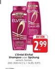 Elvital Shampoo im Angebot bei Hieber in Freiburg Elvital Shampoo Angebote von L'Oréal bei Hieber Freiburg für 2,99 €