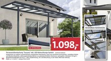 Terrassenüberdachung bei BAUHAUS Terrassenüberdachung für 1.098,00 € bei BAUHAUS im Prospekt "Handzettel KW 18"