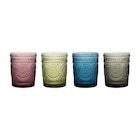 Set 4 verres colores stries desi - B&M à La Roche-sur-Yon Set 4 verres colores stries desi en promo chez B&M La Roche-sur-Yon à 6,98 €