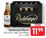 Pilsner im Angebot bei E center in Göppingen Pilsner Angebote von Radeberger bei E center Göppingen für 11,99 €