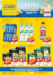 Aktueller Netto Marken-Discount Waldsolms Prospekt Netto Marken-Discount Waldsolms Prospekt "DER ORT, AN DEM DU IMMER AUSGEZEICHNETE PREISE FINDEST." mit 2 Seiten