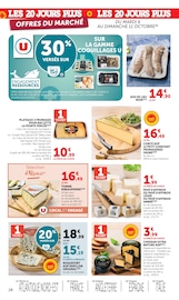 Promos Fruits De Mer dans le catalogue "LES 20 JOURS PLUS" de Super U Fruits De Mer en promo dans le catalogue Super U à la page 28