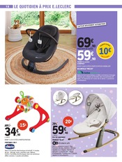 Prospectus E.Leclerc "SPÉCIAL BÉBÉ" en cours à Clermont-Ferrand, Page 18 Catalogue E.Leclerc en cours à Clermont-Ferrand, "SPÉCIAL BÉBÉ", Page 18