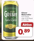 Naturradler von Gösser für 0,89 € bei combi im Angebot Naturradler von Gösser im aktuellen combi Prospekt