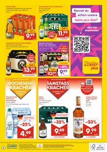 Wasser im Netto Marken-Discount Prospekt "DER ORT, AN DEM DU IMMER AUSGEZEICHNETE PREISE FINDEST." mit 2 Seiten (Dortmund)