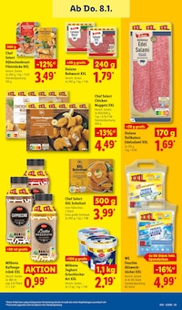 Wurst im aktuellen Lidl Prospekt (Osnabrück) Wurst im Lidl Prospekt "LIDL LOHNT SICH" mit 61 Seiten (Osnabrück)