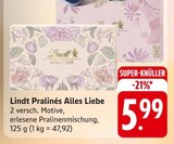 Pralinés Alles Liebe Angebote von Lindt bei E center Singen für 5,99 €