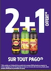 2+1 offert sur tout PAGO à Intermarché Hyper dans Bosgouet 2+1 offert sur tout PAGO à Intermarché Hyper dans Bosgouet
