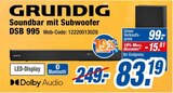 Soundbar mit Subwoofer DSB 995 bei expert im Nentershausen Prospekt für 83,19 €