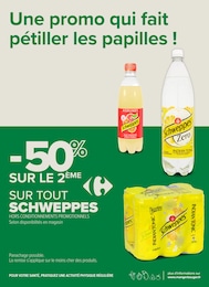Offre Schweppes dans le catalogue Carrefour Proximité du moment à la page 22