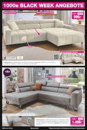 Sofa im Opti-Wohnwelt Prospekt in Gifhorn Aktueller Opti-Wohnwelt Prospekt mit Sofa, "Black Shopping Week", Seite 2