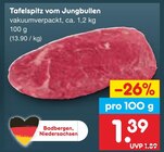 Tafelspitz vom Jungbullen Angebote bei Netto Marken-Discount Arnsberg für 1,39 €