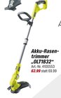 Akku-Rasentrimmer „OLT1832“ von Ryobi für 62,99 € bei toom Baumarkt im Angebot Akku-Rasentrimmer „OLT1832“ von Ryobi im aktuellen toom Baumarkt Prospekt