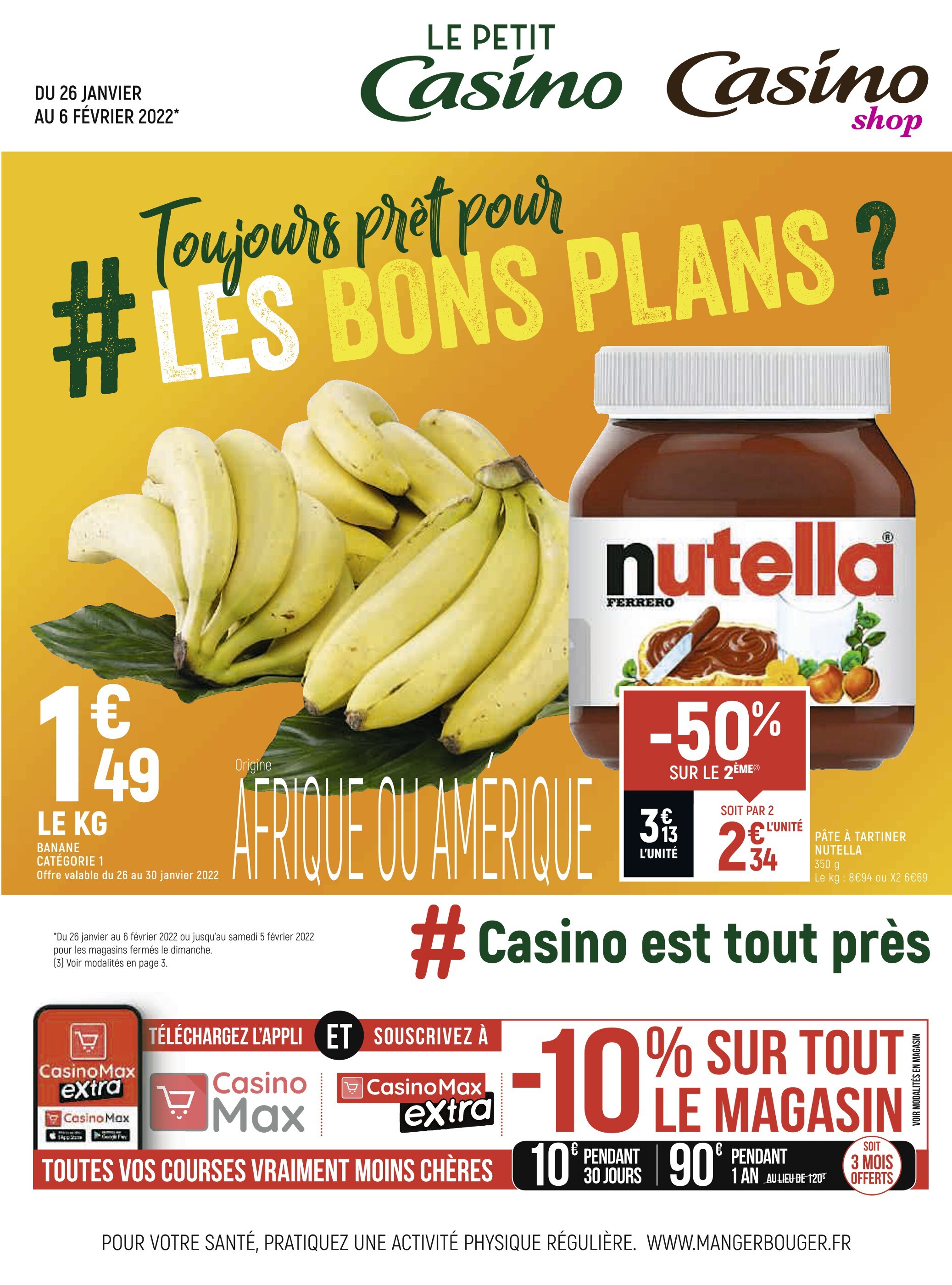 Catalogue Petit Casino à Nice, avec 16 pages Prospectus Petit Casino à Nice, "# Toujours prêt pour les bons plans ?", 16 pages, 26/01/2022 - 06/02/2022