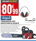 Promo Tronçonneuse avec protections de sécurité à 80,99 € dans le catalogue Brico Cash à Neufchâteau