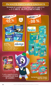 Promo Pampers dans le catalogue Colruyt du moment à la page 10