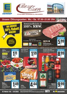 E center Prospekt für Kempen, Niederrhein mit 16 Seiten E center Prospekt für Kempen, Niederrhein: Aktuelle Angebote, 16 Seiten, 17.01.2022 - 22.01.2022