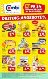 Aktueller combi Supermarkt Prospekt in Hoogstede und Umgebung, "DREITAG-ANGEBOTE" mit 1 Seite, 30.10.2024 - 02.11.2024