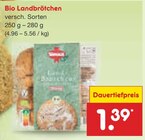 Bio Landbrötchen von  im aktuellen Netto Marken-Discount Prospekt für 1,39 €