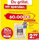 Netto Marken-Discount Wiednitz - Extrawurst Angebot im Prospekt Extrawurst bei Netto Marken-Discount im Wiednitz Prospekt für 2,99 €