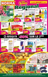 Prospectus Discount Alimentaire de Norma à Liézey: "Votre Discounter Régional", 12 pages, 15/05/2024 - 21/05/2024