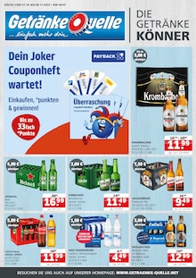 Bier im aktuellen Getränke Quelle Weydringer Prospekt (Goslar) Bier im Getränke Quelle Weydringer Prospekt "...einfach mehr drin" mit 4 Seiten (Goslar)