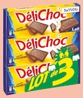 Biscuit tablette chocolat lait - DÉLICHOC en promo chez Netto Dieppe à 2,11 €