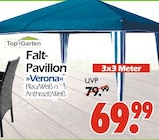 Aktuelles Falt-Pavillon Verona Angebot bei Wreesmann in Bremerhaven ab 69,99 €