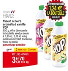 Yaourt à boire aromatisé vanille - YOP dans le catalogue Cora