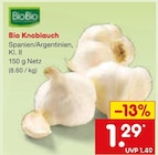 Bio Knoblauch im Netto Marken-Discount Prospekt Bio Knoblauch von BioBio im aktuellen Netto Marken-Discount Prospekt für 1,29 €