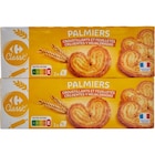 Palmiers croustillants et feuilletés - CARREFOUR CLASSIC' en promo chez Carrefour Versailles à 1,45 €