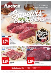 Catalogue Auchan Hypermarché "Les Saveurs des Beaux Jours" à Chambray-lès-Tours et alentours, 2 pages, 27/08/2024 - 01/09/2024