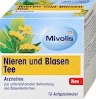 Arzneitee, Nieren & Blasen Tee (12 Beutel) von Mivolis im aktuellen dm-drogerie markt Prospekt für 0,70 €