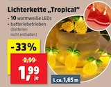 Lichterkette „Tropical“ im aktuellen Thomas Philipps Prospekt