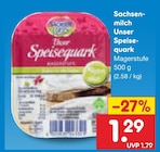 Unser Speisequark im Angebot bei Netto Marken-Discount in Potsdam Unser Speisequark Angebote von Sachsenmilch bei Netto Marken-Discount Potsdam für 1,29 €