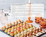 Plateau de canapés gourmet chic - Hyper U à Manosque Plateau de canapés gourmet chic en promo chez Hyper U Manosque à 37,95 €