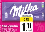 Schokolade Angebote von Milka bei E center Beckum für 1,11 €