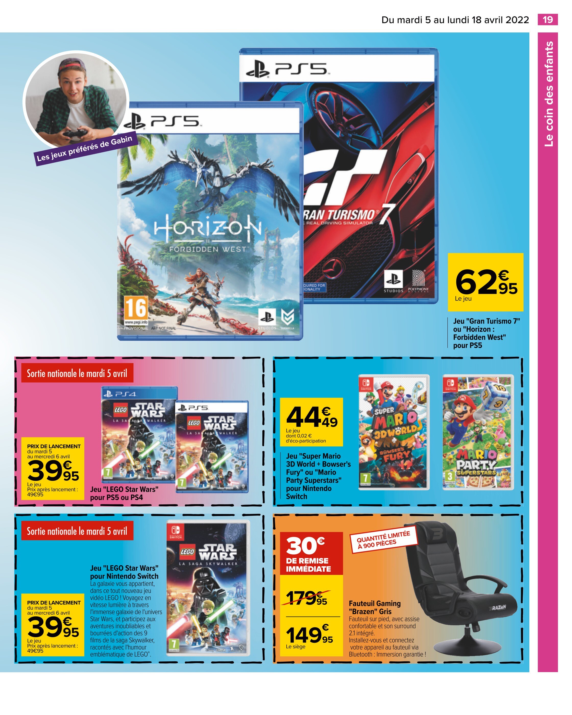Console PS4 Carrefour - Promo et prix dans le catalogue du moment