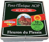 Promo AOP pont l'évêque au lait cru à 5,99 € dans le catalogue Intermarché Super à Chalonnes-sur-Loire