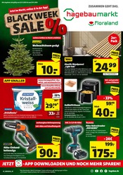 Aktueller Hagebaumarkt Baumärkte Prospekt in Voerde und Umgebung, "BLACK WEEK SALE" mit 16 Seiten, 22.11.2025 - 29.11.2025
