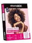 Promo Coffret cadeau LaShootingBox Séance photo Star d'un jour à 79,00 € dans le catalogue Fnac à Moisselles