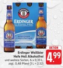 Weißbier Hefe Hell Alkoholfrei Angebote von Erdinger bei Trinkgut Oberursel für 4,99 €