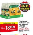 (1)Recharges fresh’matic rare bois & vanille - AIR WICK en promo chez Cora Yerres à 18,99 €