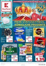 Kaufland Prospekt für Dresden mit 40 Seiten Kaufland Prospekt für Dresden: "MEIN STATUSSYMBOL: KÖNIGLICHE PROZENTE", 40 Seiten, 18.02.2021 - 24.02.2021