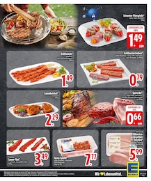 Schweinebrust im EDEKA Prospekt "Aktuelle Angebote" auf Seite 17